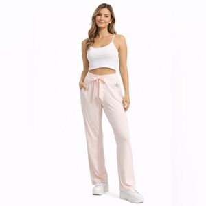 Express Y2K light pink pants comfy trendy Sequin Embellishment